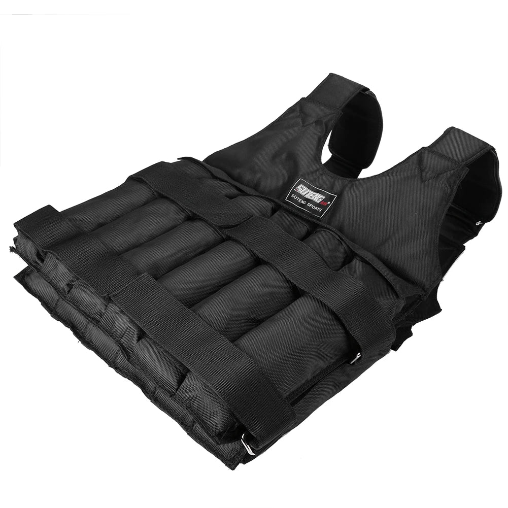 VKTECH Loading Weighted Vest Adjustable Weight Waistcoat For Running Training