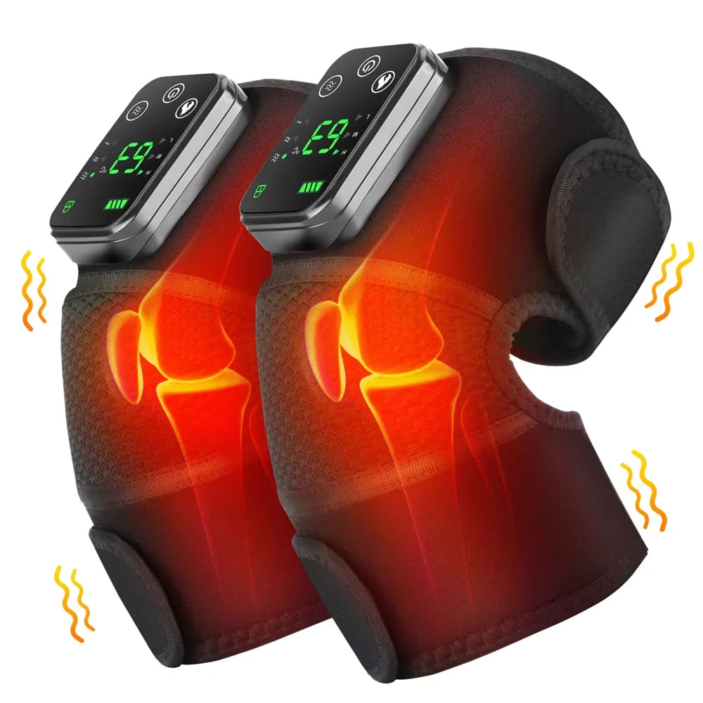 PASTSKY Electric Heating Knee Massage Instrument Cordless Hot Pad