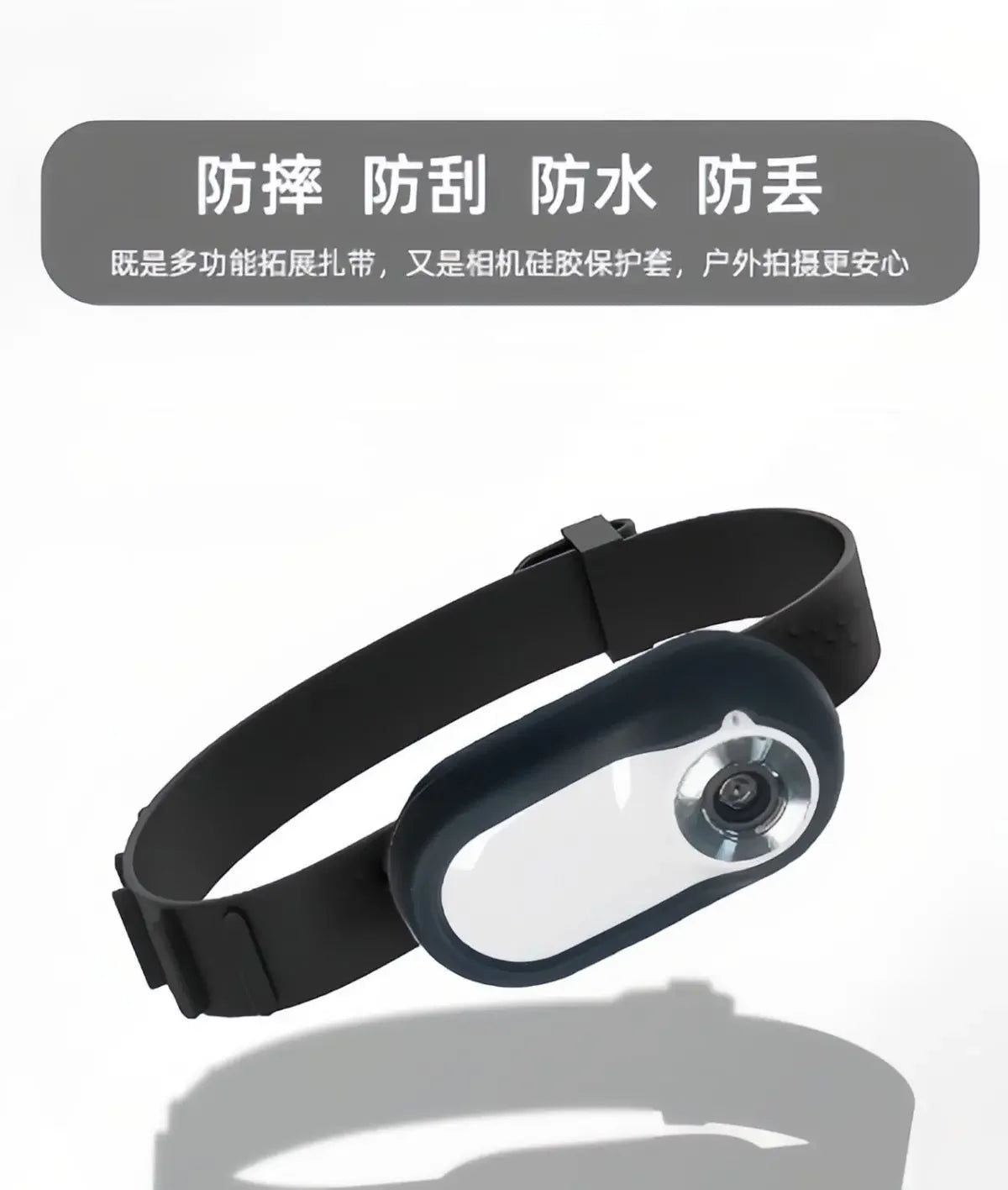 LISMCN Portable Thumb Pet Camera 1080P Detachable Recorder Anti Shake
