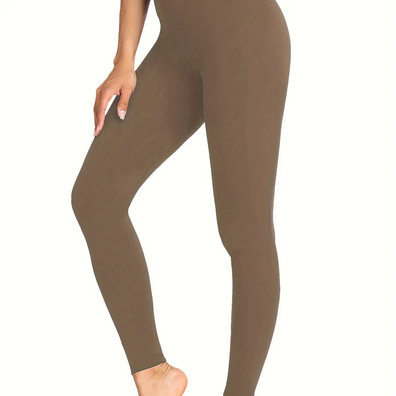 Women's High Waisted Tummy Control Leggings No See Through