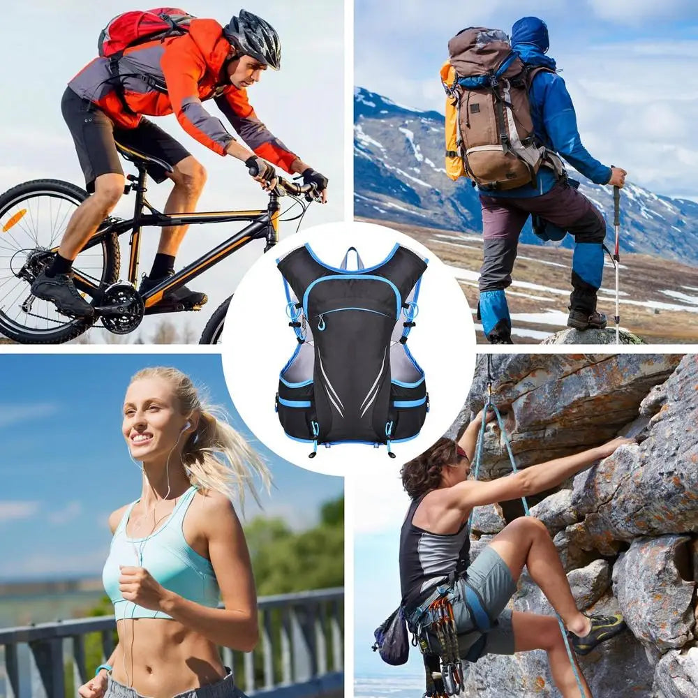 Liilaimic Sport Chest Bag For Men Lightweight Vest With Safety