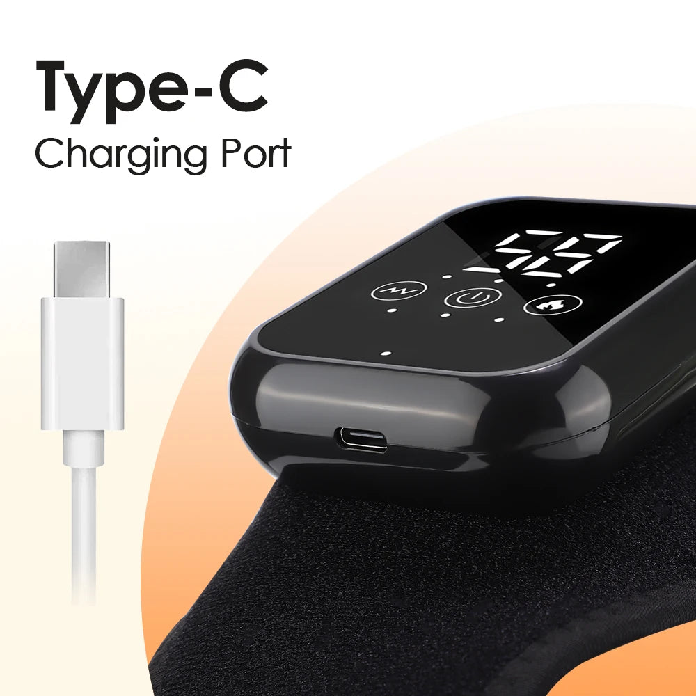 DeMoce Electric Foot Heat Massager With Hot Compress And Vibration