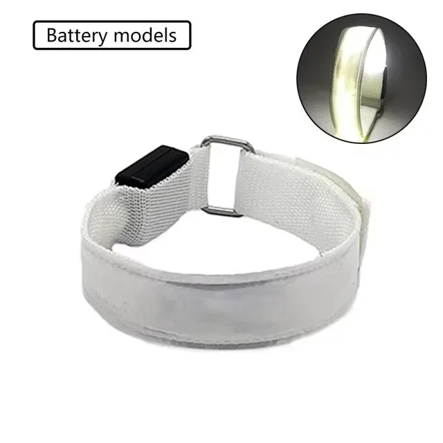 LED Light Strap Armband Night Running Outdoor Sports