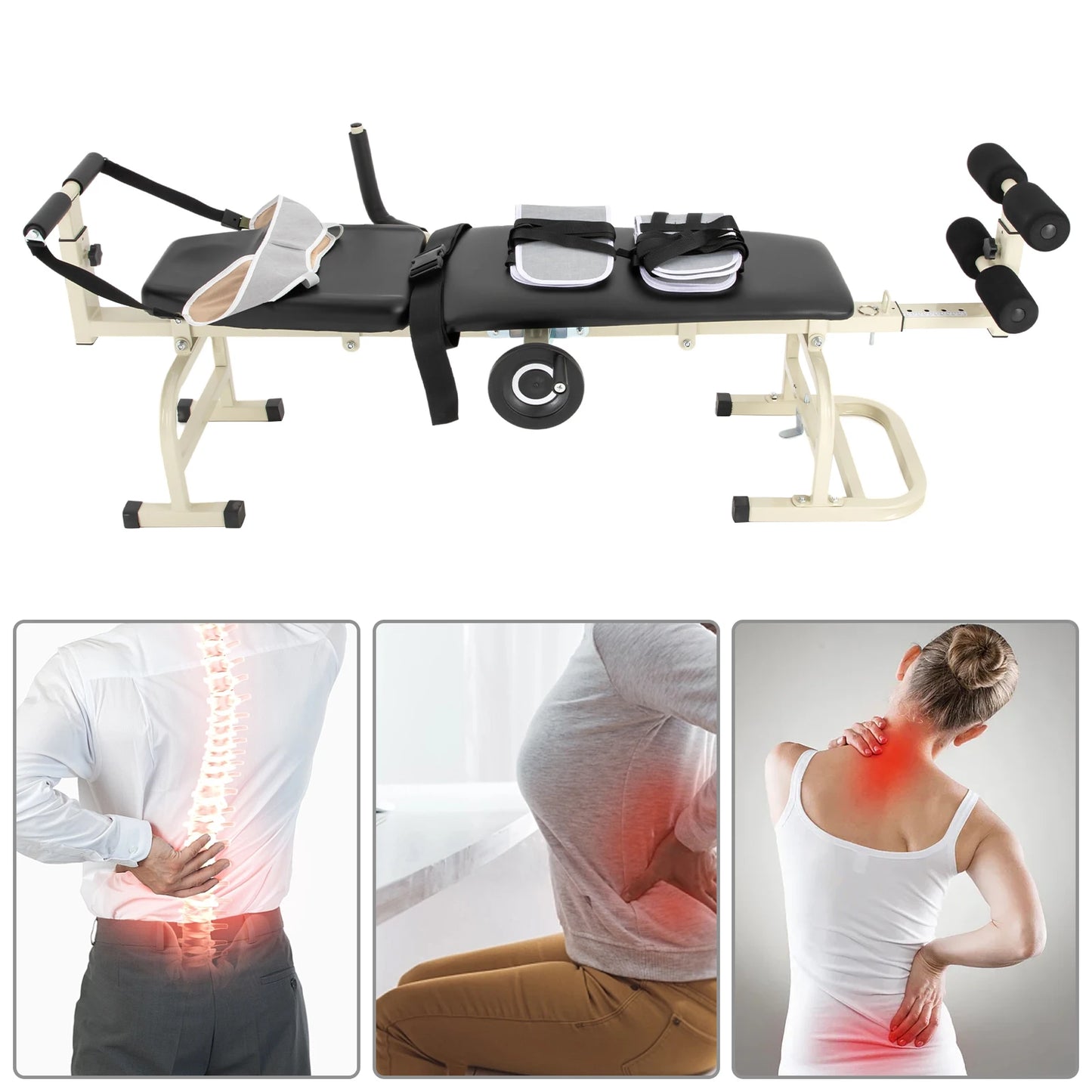 Multifunctional Body Stretcher Vertebrae Care Bench For Neck And Shoulders