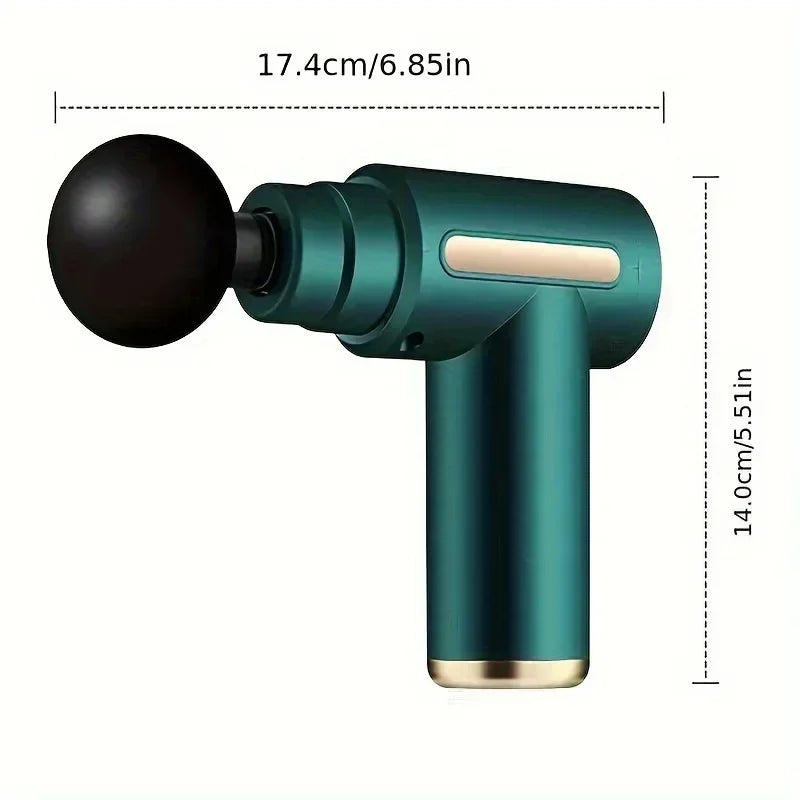 AEHOME USB Mini Fascia Massage Gun For Muscle Recovery