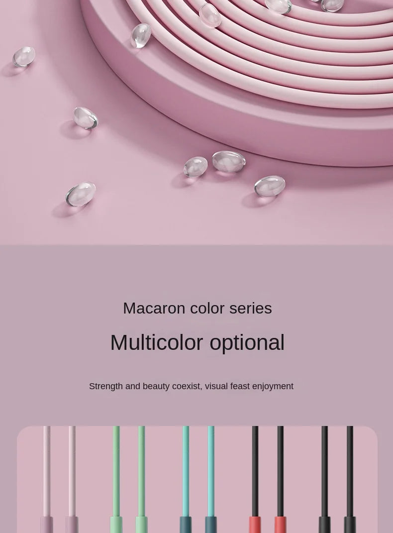 Professional Skipping Rope 88G Racing Jump Rope For Fitness Training