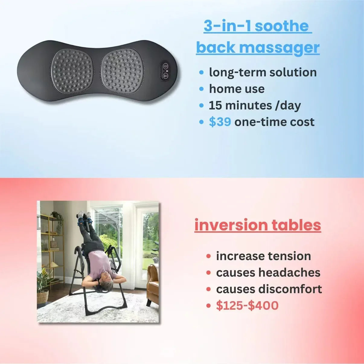 Okayso 3-In-1 Back Massager Shiatsu For Pain Relief