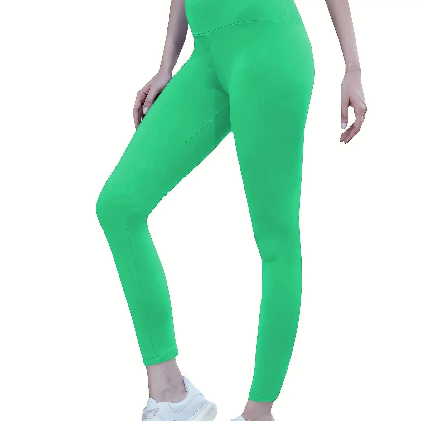 Women's High Waisted Tummy Control Leggings No See Through