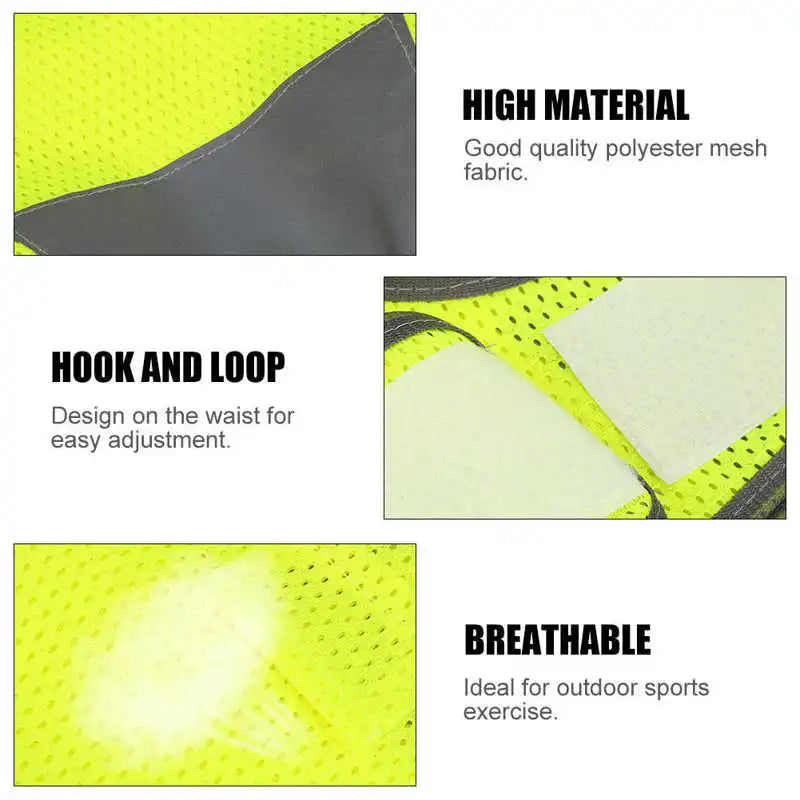 Hainan High Visibility Reflective Safety Vest for Outdoor Sports