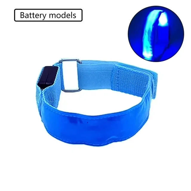 LED Light Strap Armband Night Running Outdoor Sports