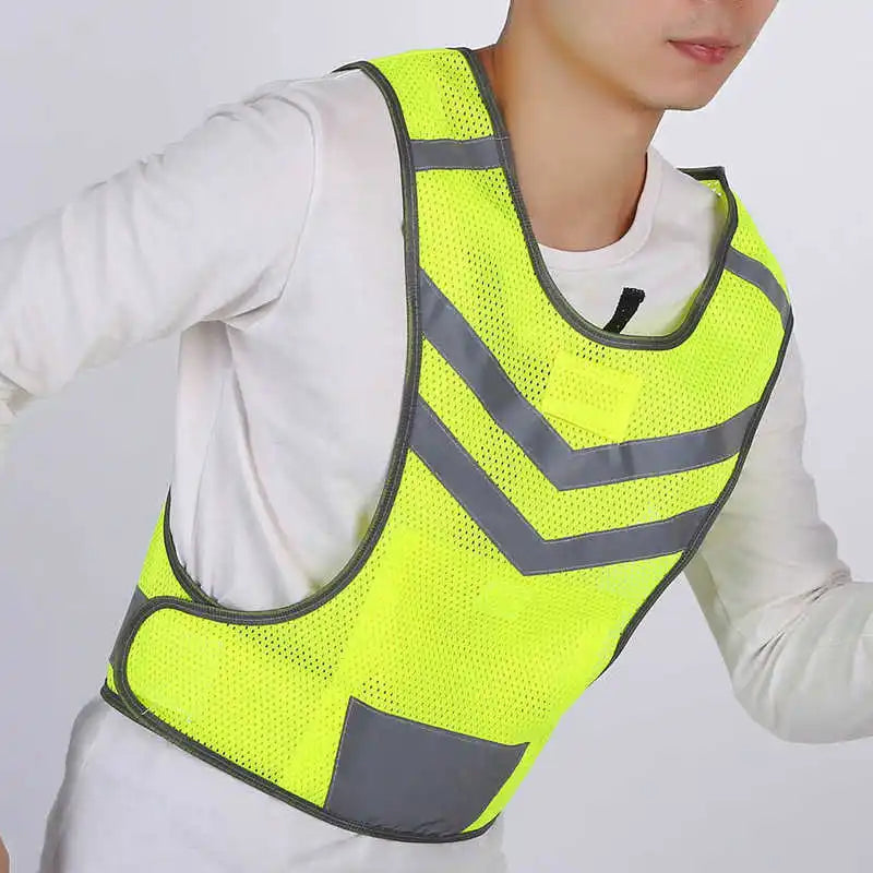 Hainan High Visibility Reflective Safety Vest for Outdoor Sports
