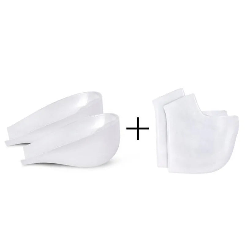 NONECN Invisible Height Increasing Silicone Insoles With Arch Support