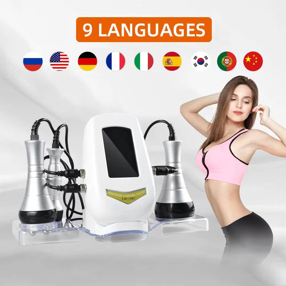Skinterest 3-4-In-1 Body Slimming Cavitation Massager