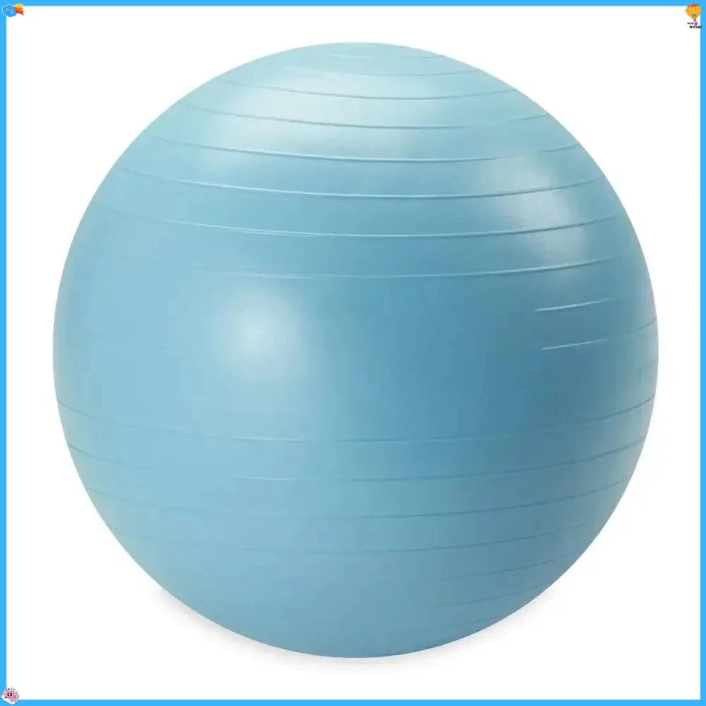 Weighted Stability Ball 55-75CM, Pump Included, Burst-Resistant Yoga Balance Ball for Core Workouts & Physiotherapy.