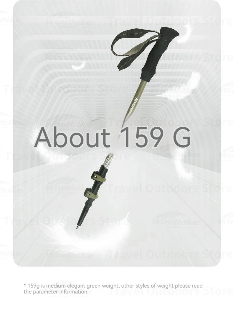 Naturehike Carbon Fiber Telescopic Trekking Pole Outdoor Hiking