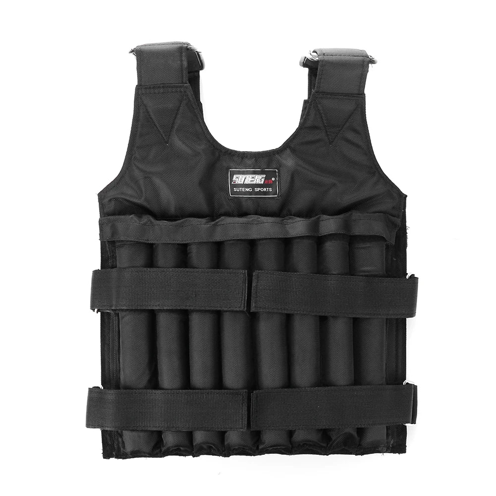VKTECH Loading Weighted Vest Adjustable Weight Waistcoat For Running Training