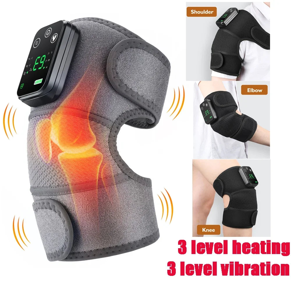 PASTSKY Electric Heating Knee Massage Instrument Cordless Hot Pad
