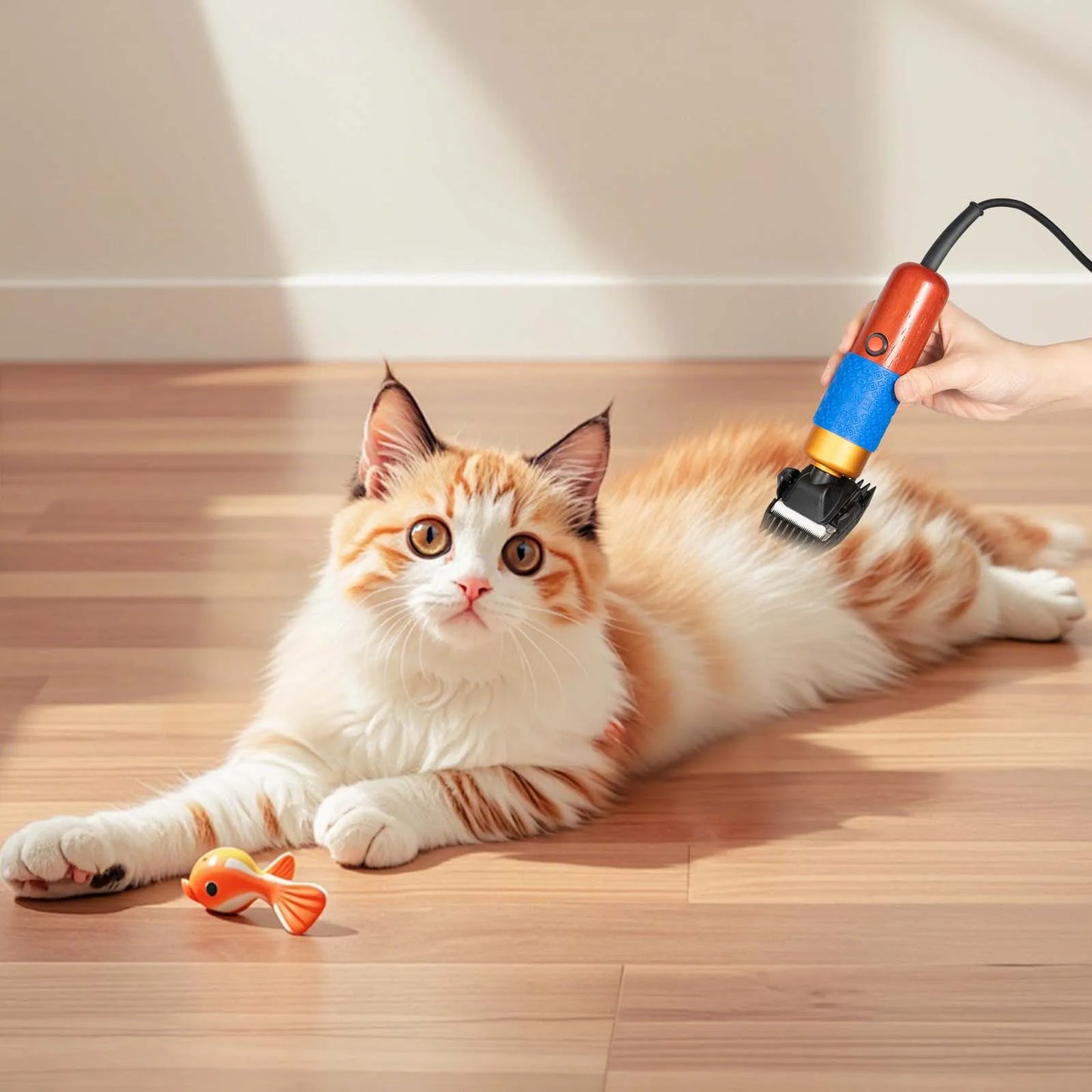 36W Electric Sheep Goat Shears Animal Grooming Shearing Clipper Farm Supply Sheep Goat Shears Pets Dogs Rabbit Shearing Shaver