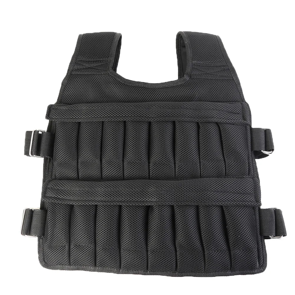 VKTECH Loading Weighted Vest Adjustable Weight Waistcoat For Running Training