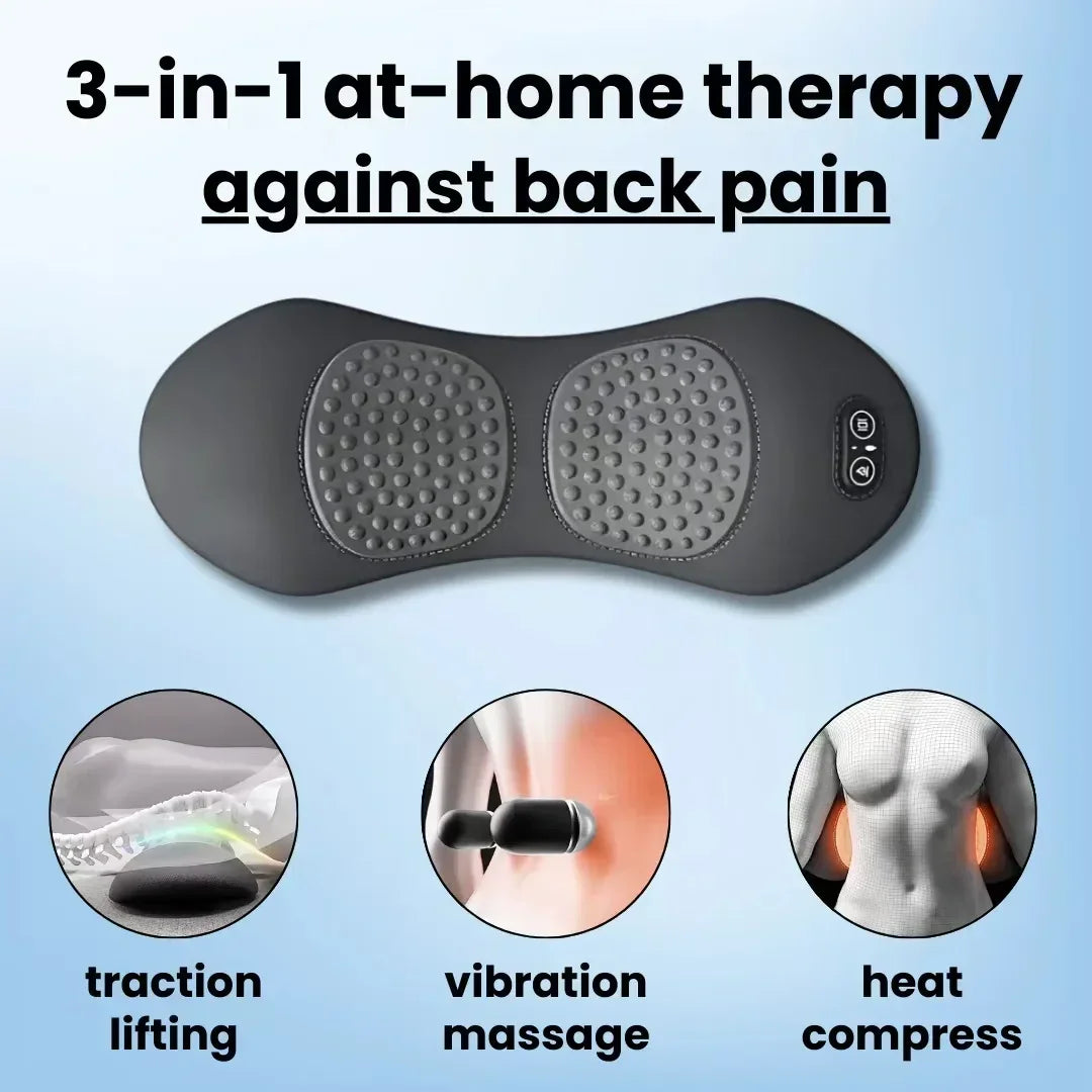 Okayso 3-In-1 Back Massager Shiatsu For Pain Relief