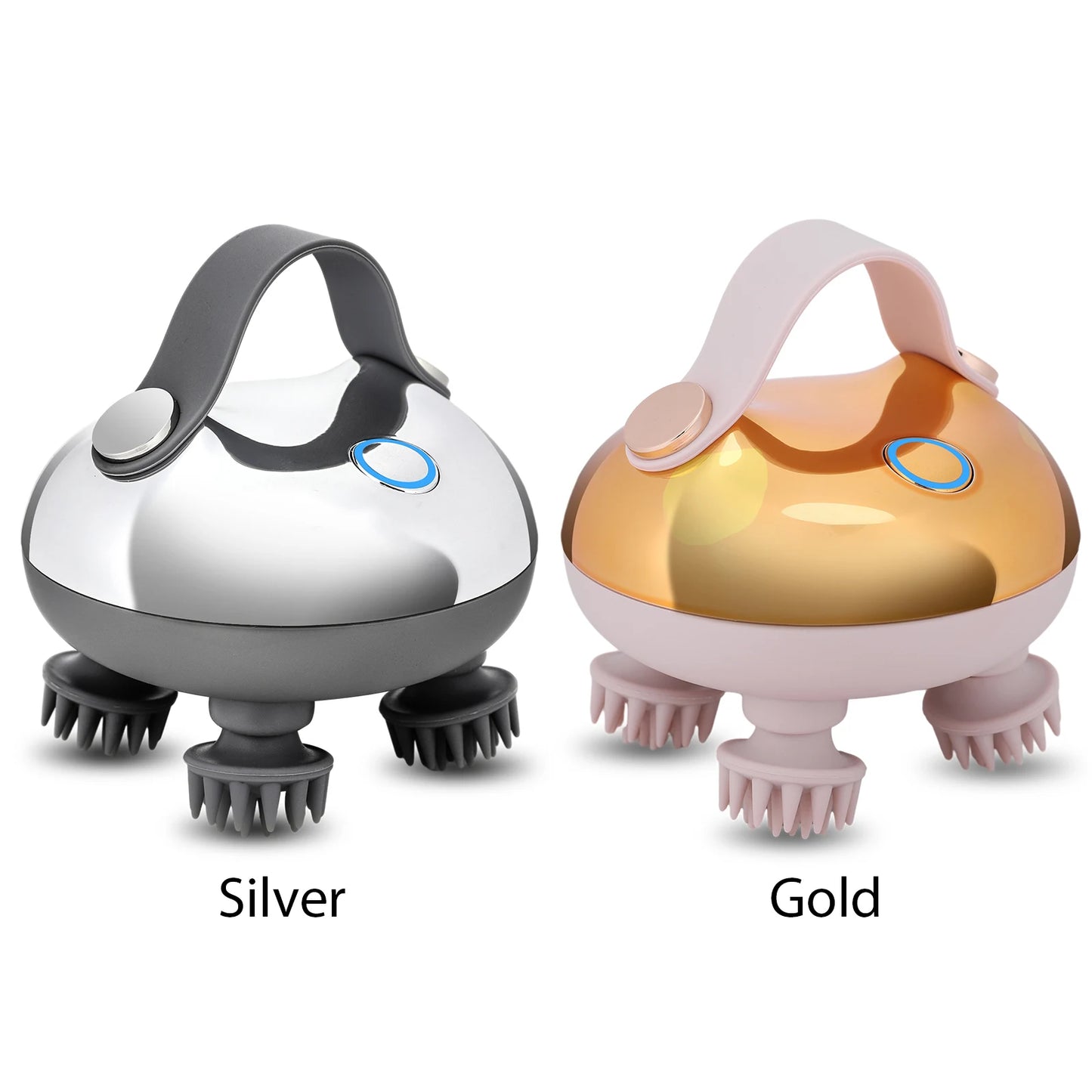 APWIKOGER Electric Scalp Massager With 8 Silicone Heads 3 Modes For Hair Growth