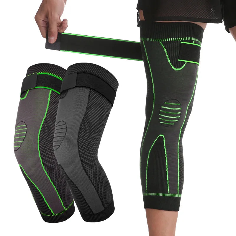Craft of Weaving Compression Knee Pad Sleeve Protector for Sports