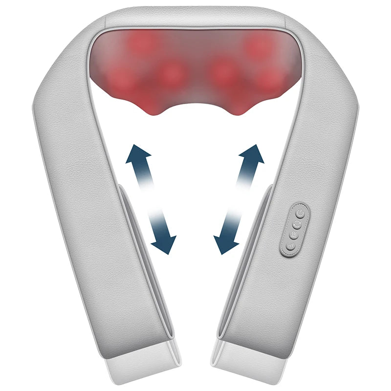 Nekteck Shiatsu Neck and Shoulder Massager With Heating