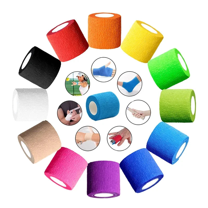 Elastic Self Adhesive Bandage Tape For Sports Wounds And Supports