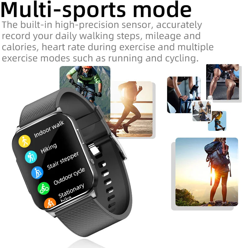 H Band ECG HRV Smart Watch With Heart Rate Monitor