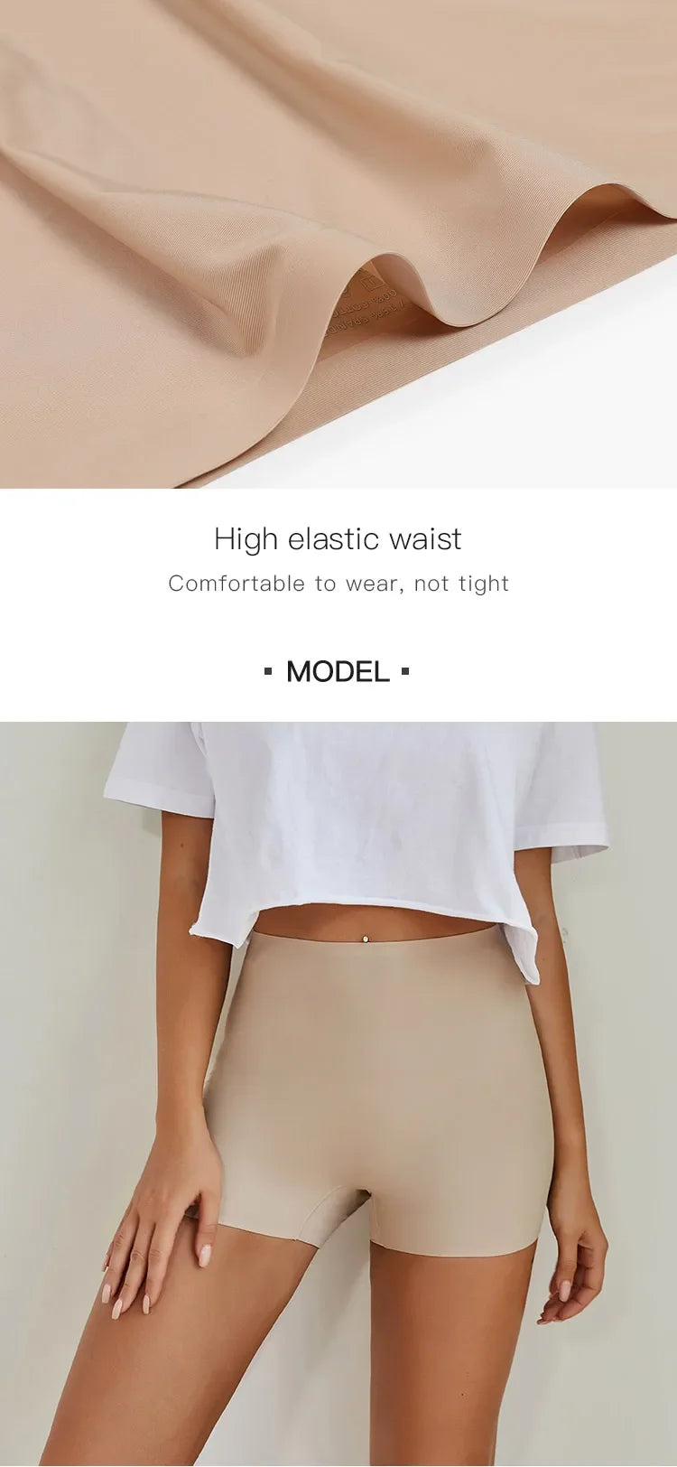 Seamless Ice Silk Women Shorts For Yoga And Sports Pants