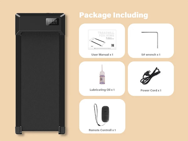 Driving 2in1 2.5 HP Treadmill for Home With LCD Display