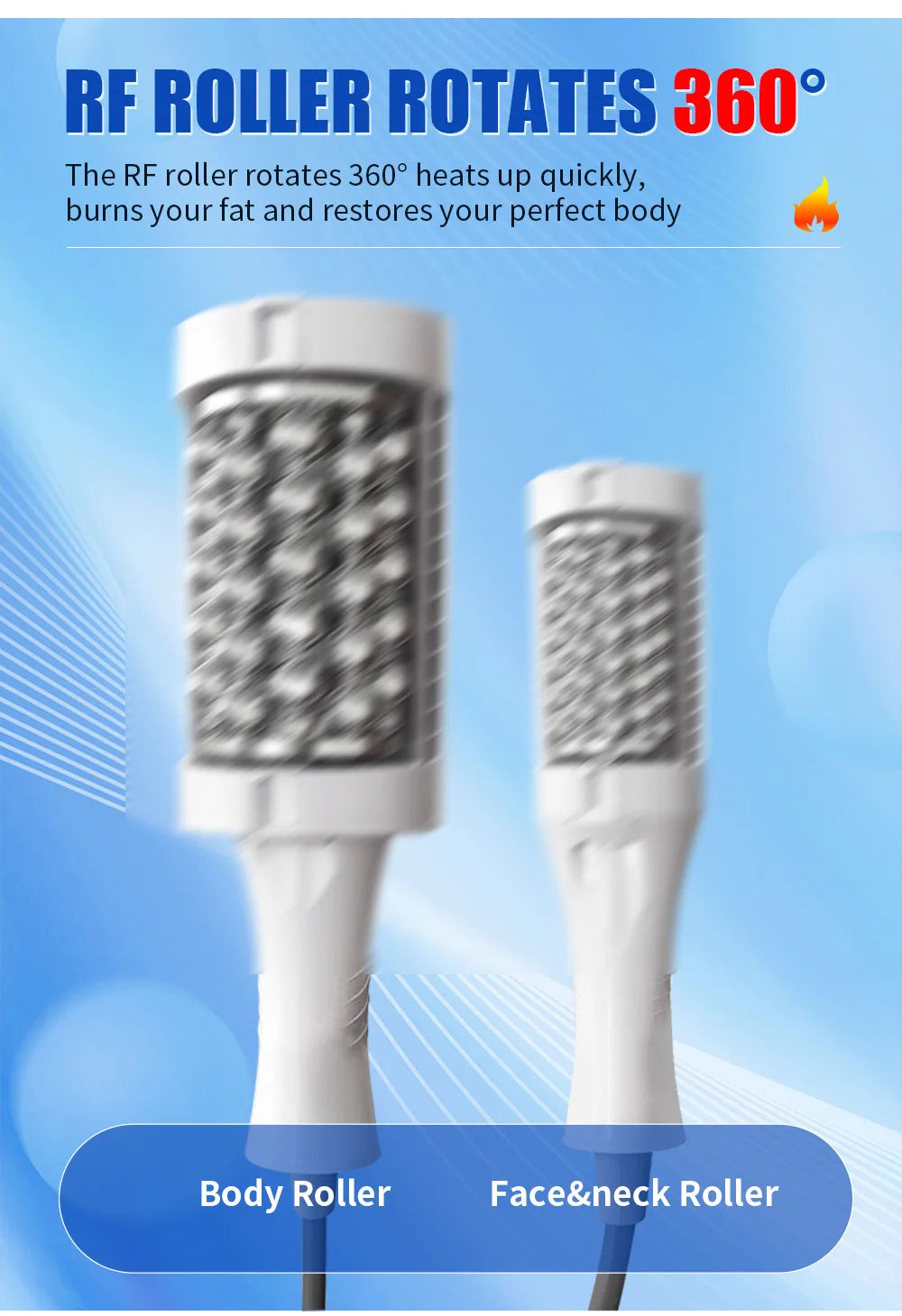 MYOSLIM 6500W 200HZ  Roller Slimming Cellulite Reduction Inner Ball Roller 360 Degree Infrared Vacuum Roller Massage Beauty