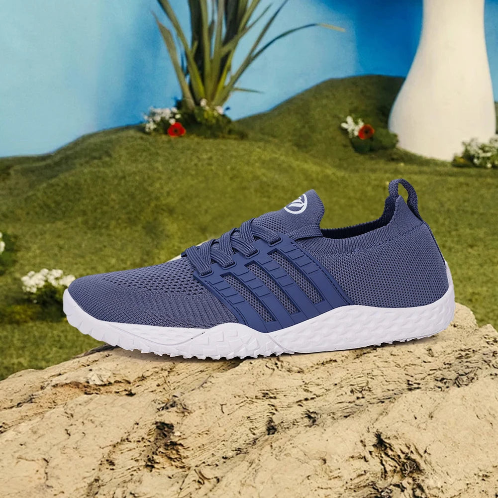 Unisex Barefoot Shoes Wide Toe Cross Trainer Mesh Outdoor Sneakers
