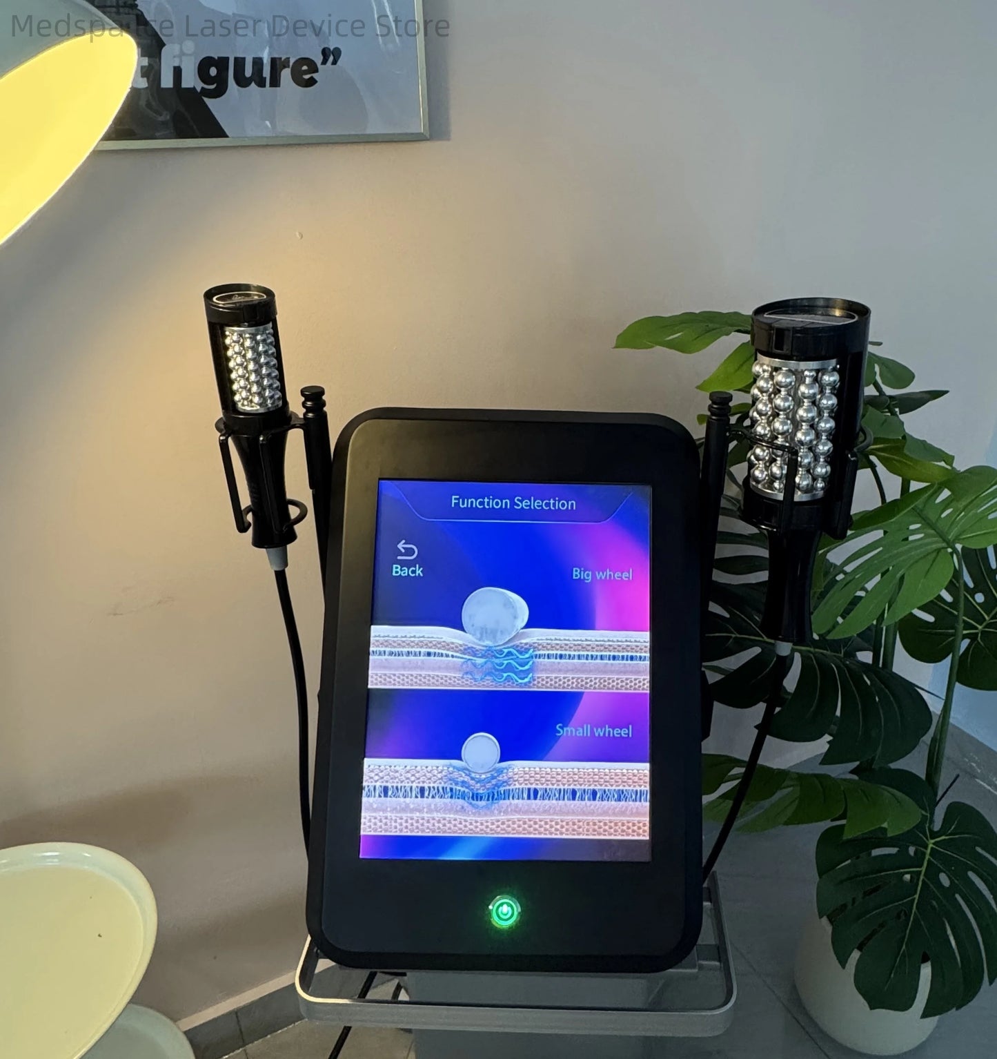 MYOSLIM 6500W 200HZ  Roller Slimming Cellulite Reduction Inner Ball Roller 360 Degree Infrared Vacuum Roller Massage Beauty