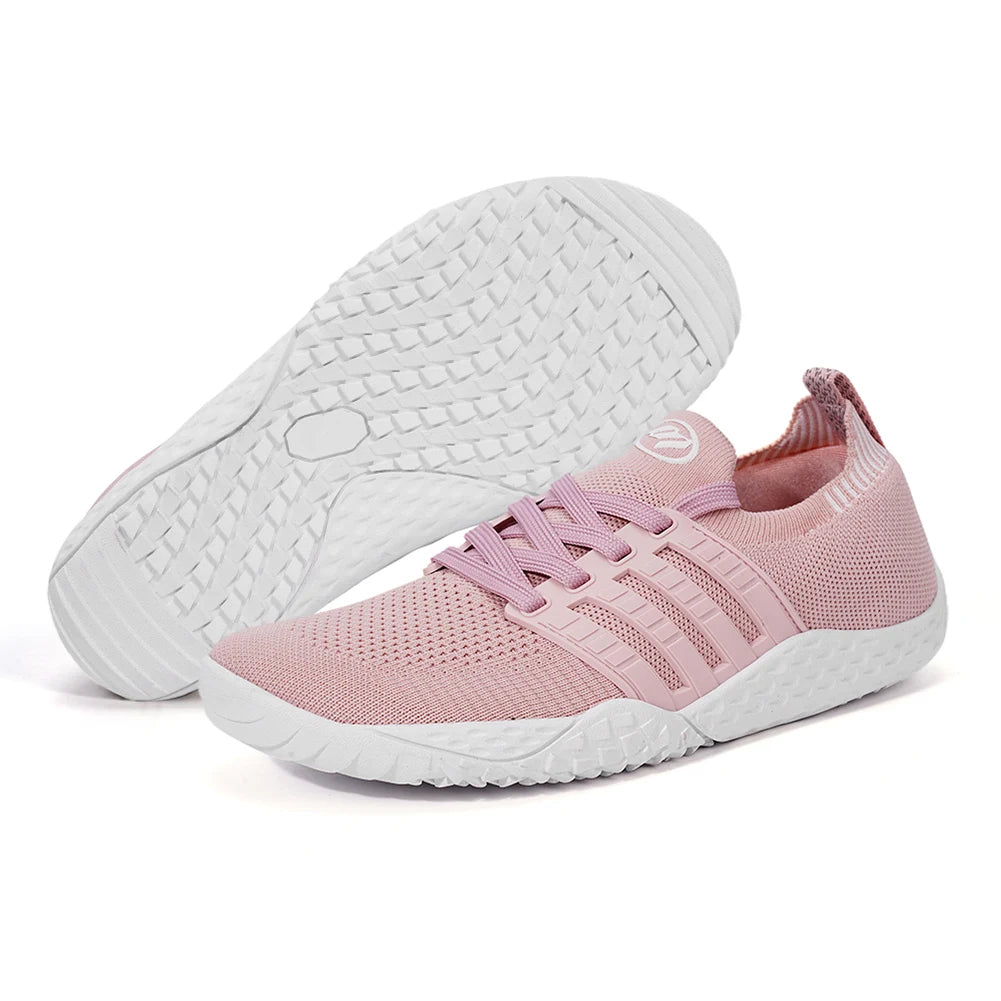 Unisex Barefoot Shoes Wide Toe Cross Trainer Mesh Outdoor Sneakers