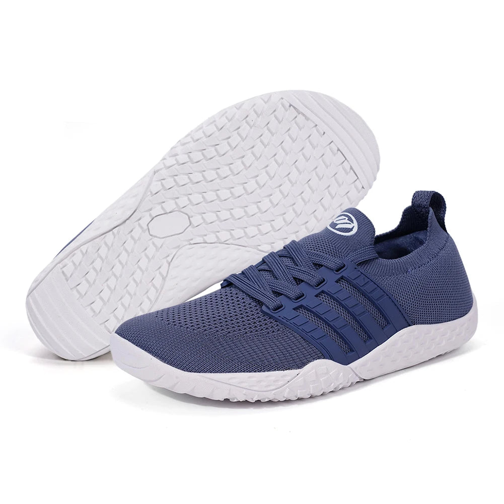 Unisex Barefoot Shoes Wide Toe Cross Trainer Mesh Outdoor Sneakers
