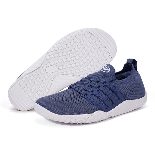 Unisex Barefoot Shoes Wide Toe Cross Trainer Mesh Outdoor Sneakers