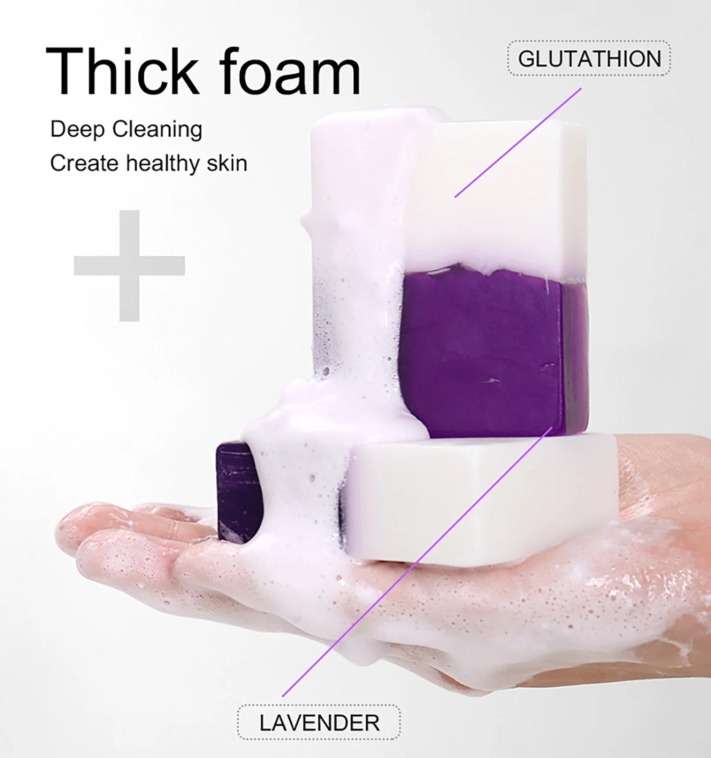 AILKE Double Glutathione Plus Whitening Soap Bar For Face