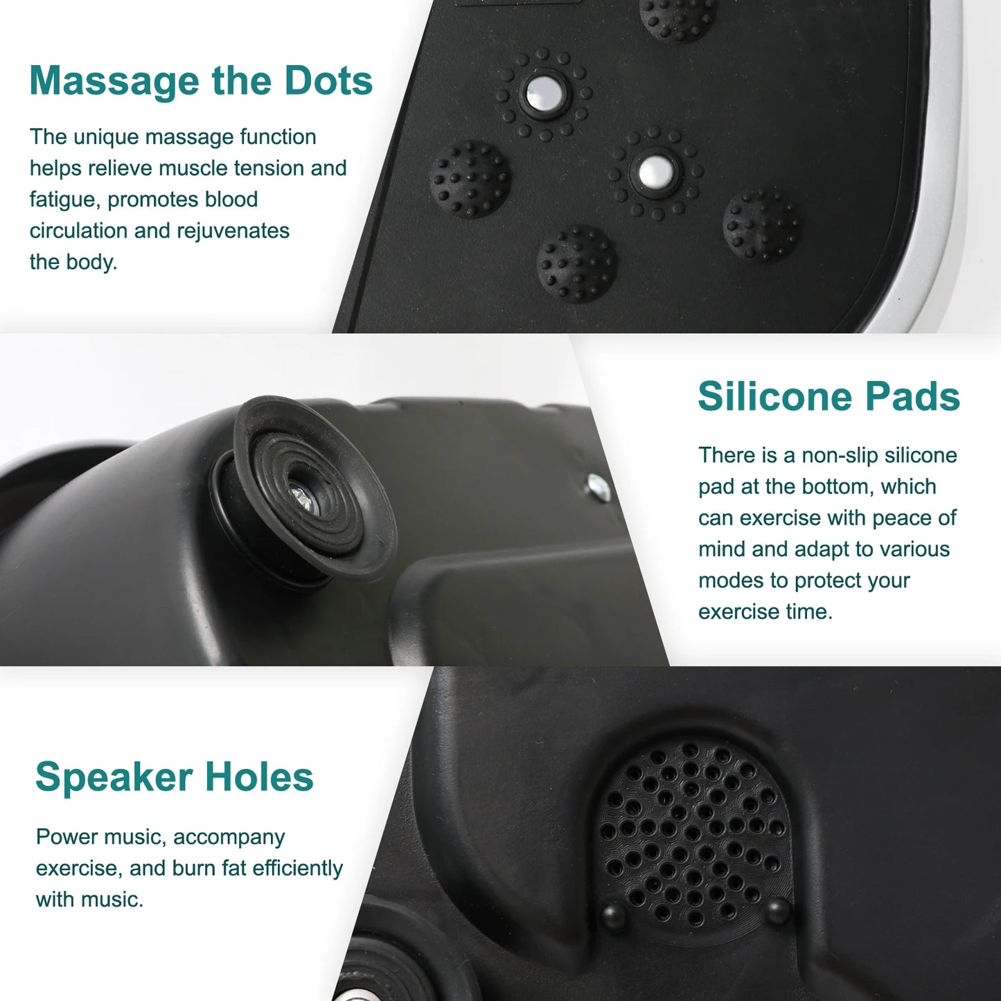 N Vibration Plate Exercise Machine For Home Fitness Whole Body Shaping Portable System