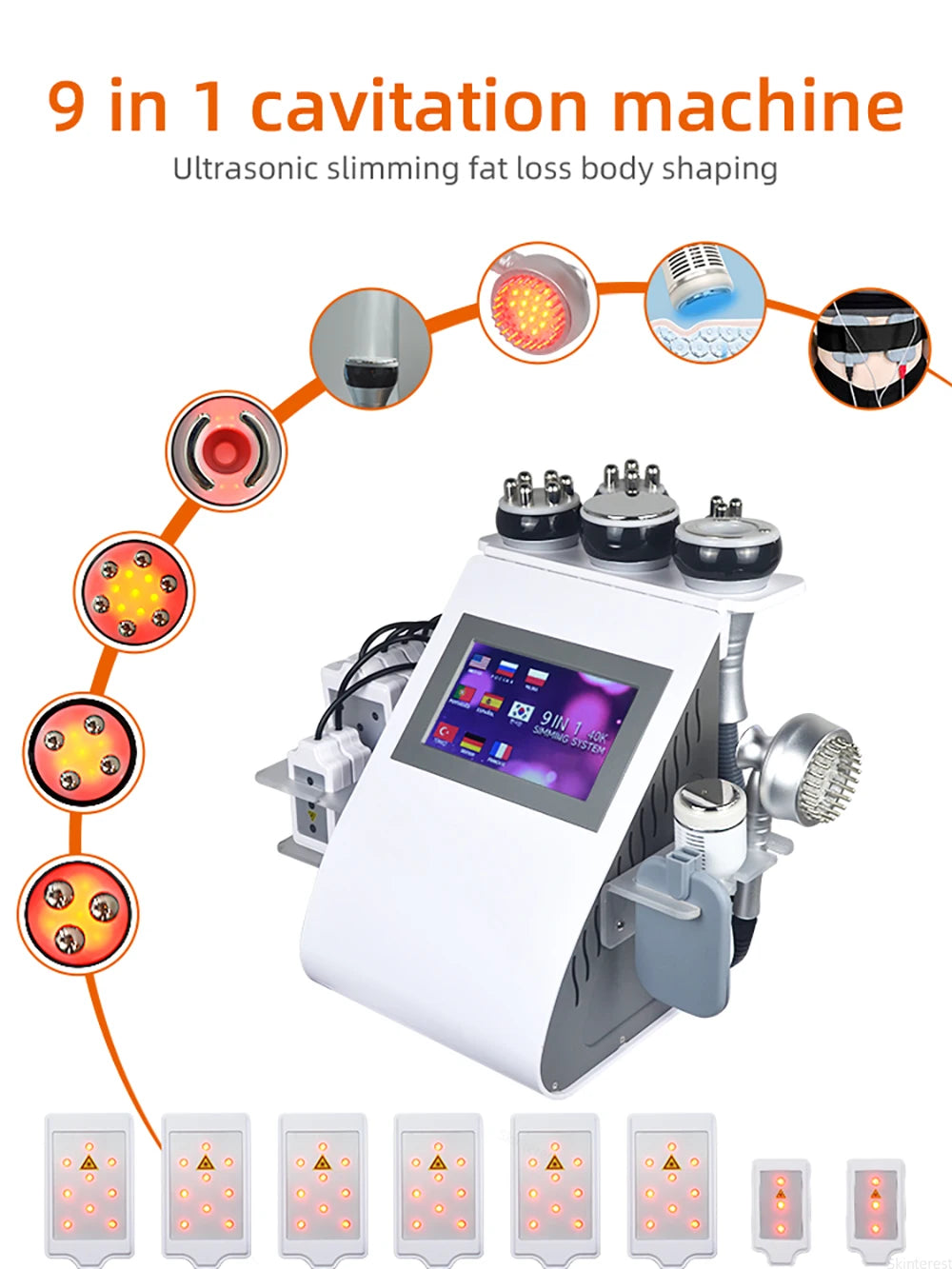 Skinterest Cavitation Vibration Skin Rejuvenation Tightening Machine