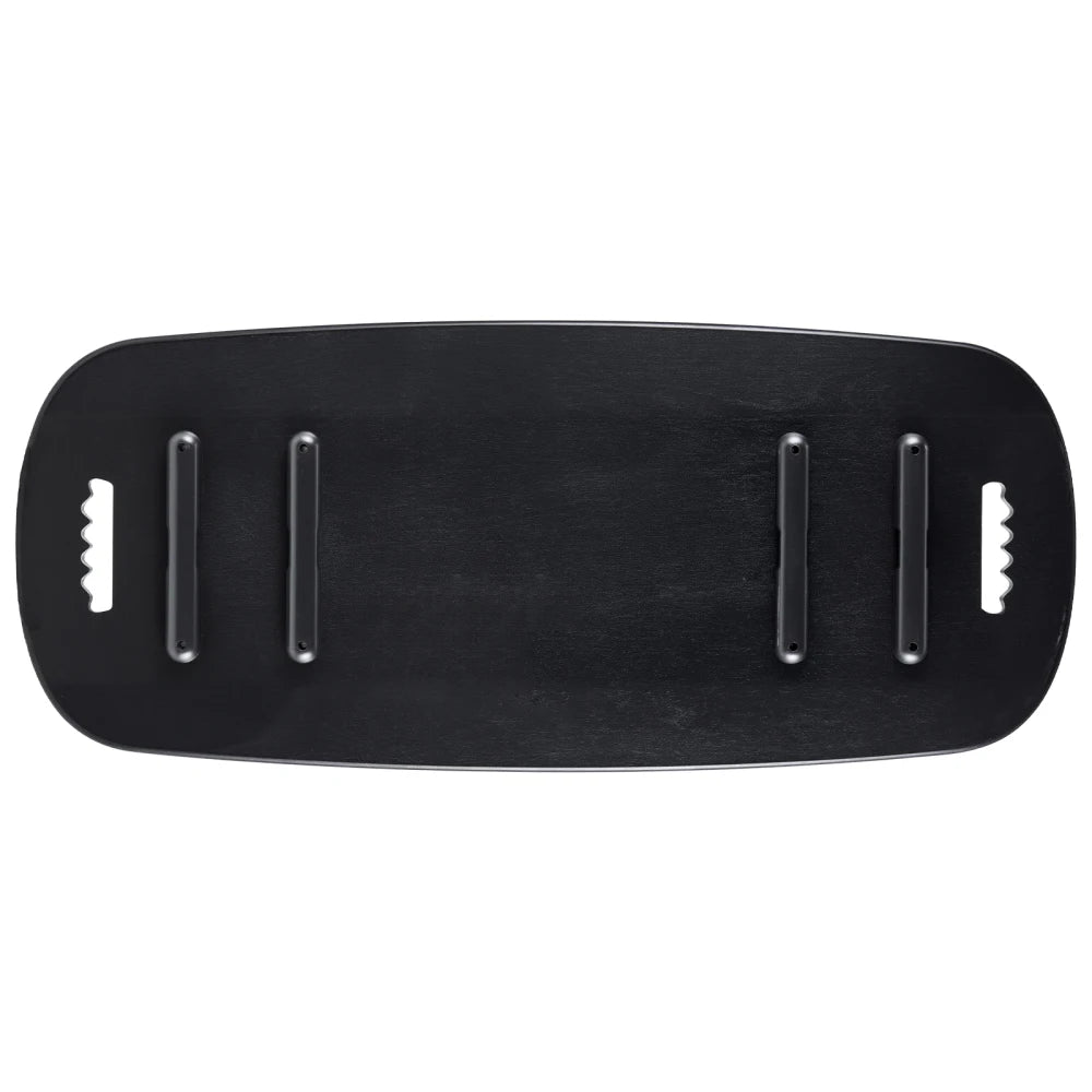 Wooden Balance Board Trainer With Roller For Core Workouts