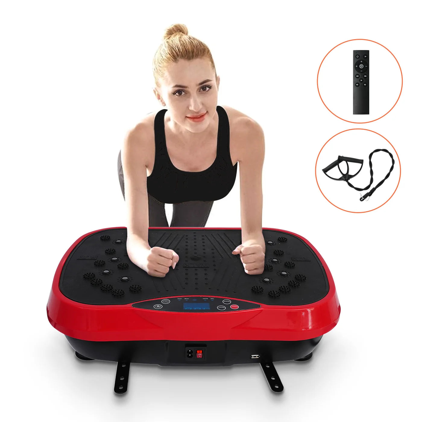 N Vibration Plate Exercise Machine For Home Fitness Whole Body Shaping Portable System
