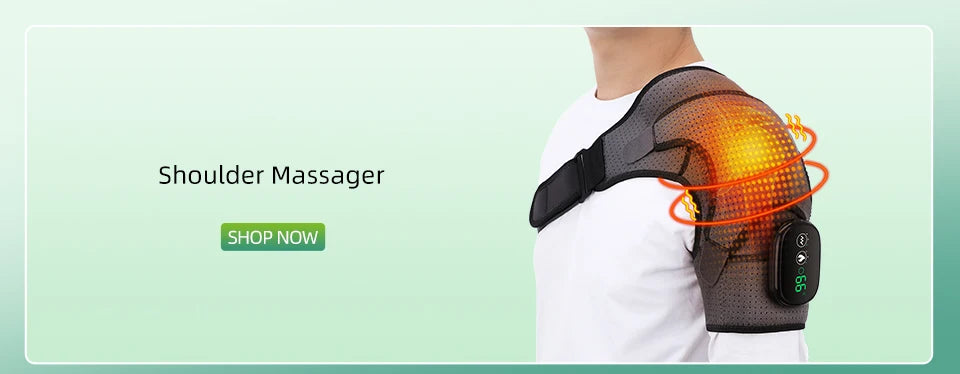 PASTSKY Electric Heating Knee Massage Instrument Cordless Hot Pad