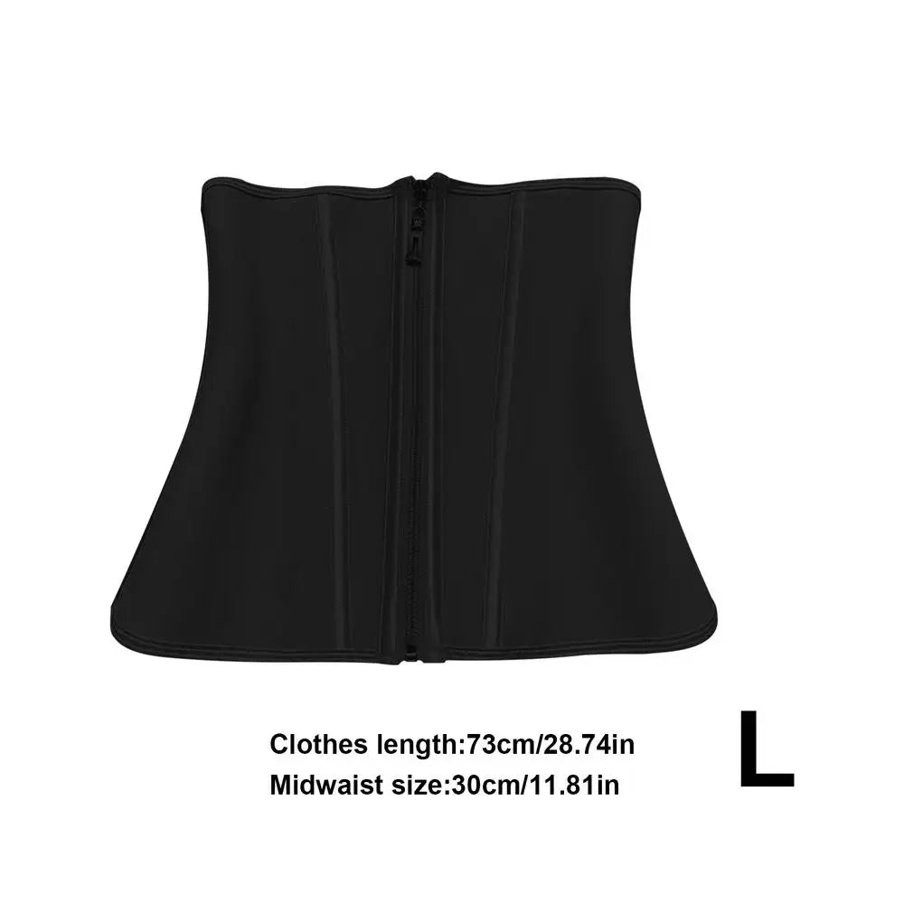 Waist Trainer Corset Girdle With Zipper And Hook Closure For Women