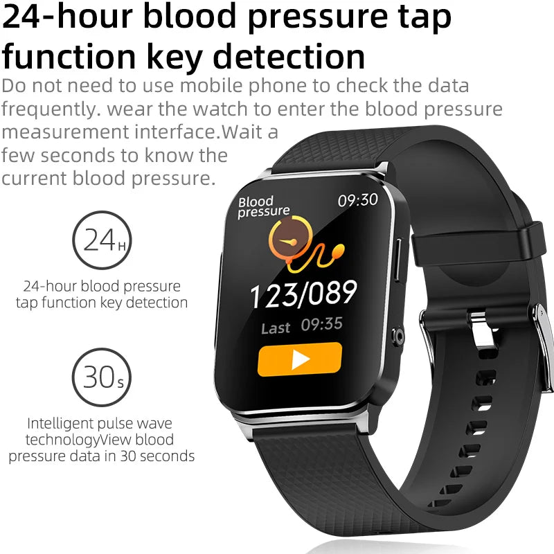 H Band ECG HRV Smart Watch With Heart Rate Monitor