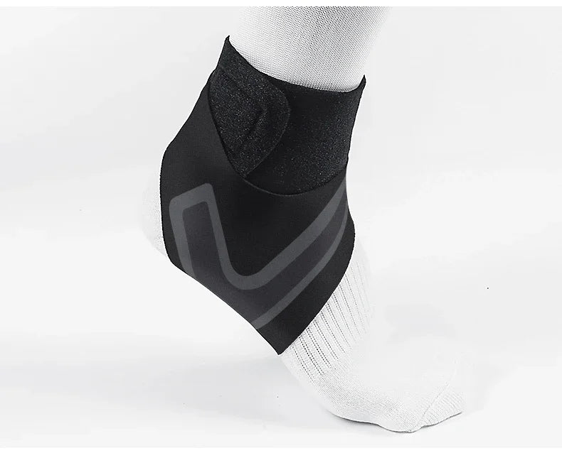 Adjustable Ankle Sleeve With Support Pad For Breathable Sports Safety