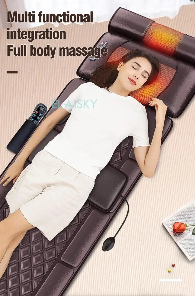 ELAISKY Electric Full Body Massage Cushion With Heating Infrared