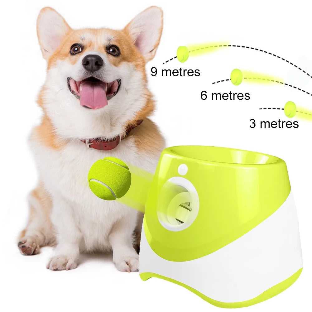 ALLOYSEED Automatic Dog Ball Launcher Toy For Pets