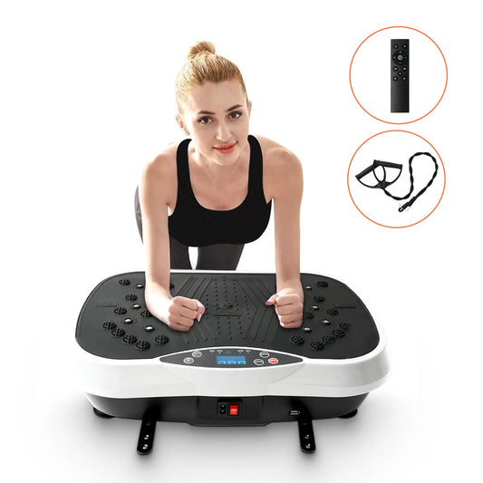 N Vibration Plate Exercise Machine For Home Fitness Whole Body Shaping Portable System