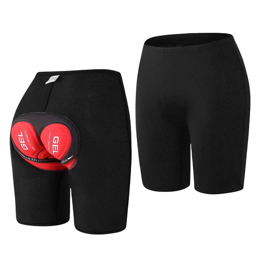 Cycling Underwear Men's Padded Bike Shorts Breathable 3D Cushion